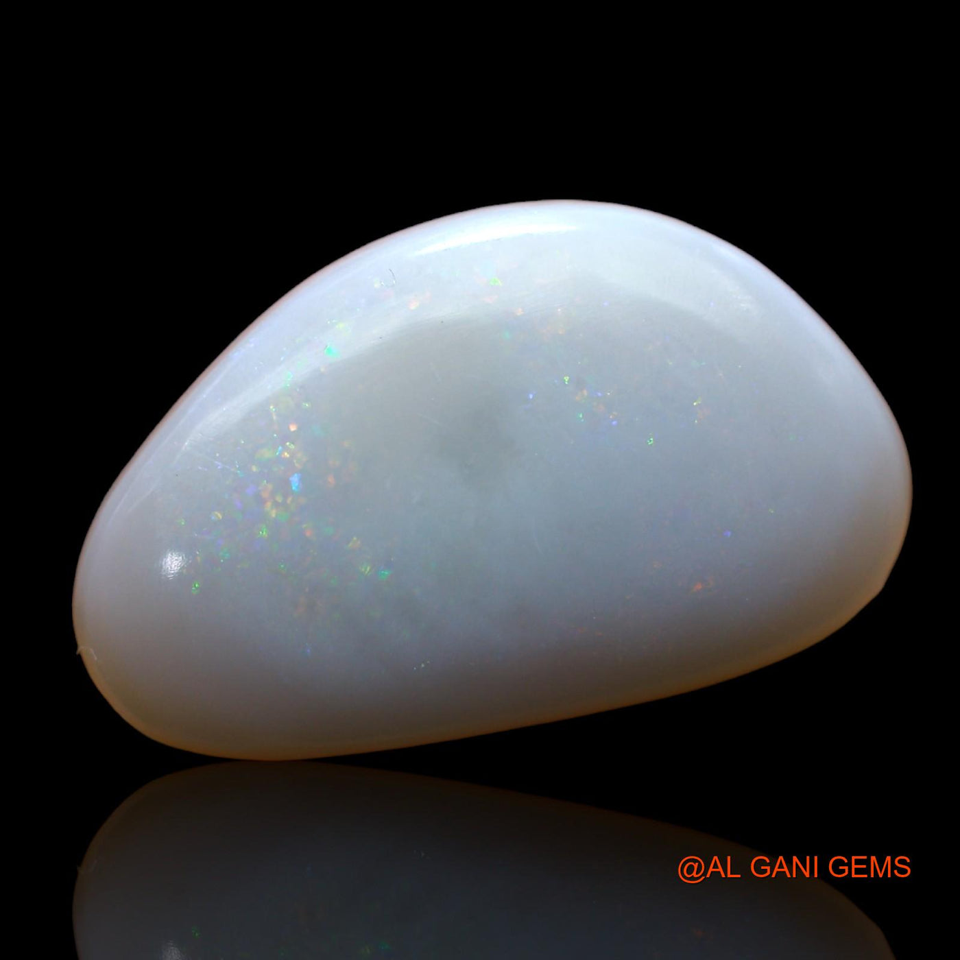8.00 Cts Unheated Australian Fire Opal Loose Gemstone Fancy Cabochon Natural 20x12x5 mm AB-817