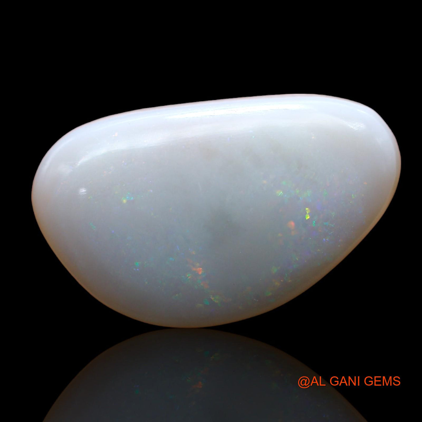 8.00 Cts Unheated Australian Fire Opal Loose Gemstone Fancy Cabochon Natural 20x12x5 mm AB-817