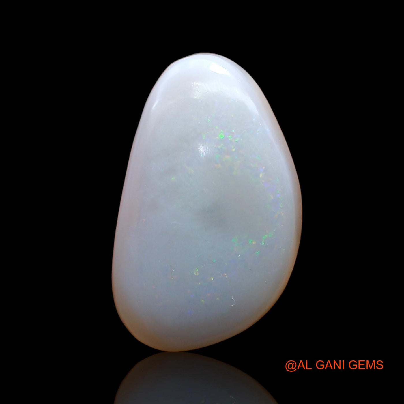 8.00 Cts Unheated Australian Fire Opal Loose Gemstone Fancy Cabochon Natural 20x12x5 mm AB-817
