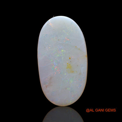 5.00 Cts Unheated Australian Fire Opal Loose Gemstone Oval Cabochon Natural 22x12x2 mm AB-819