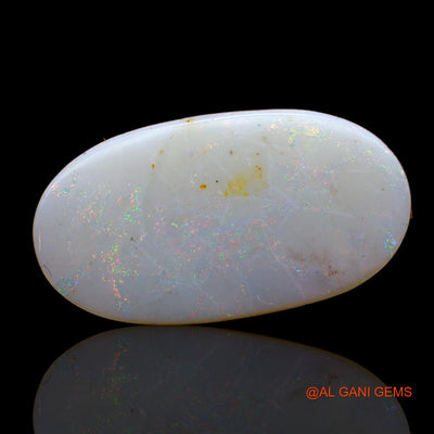 5.00 Cts Unheated Australian Fire Opal Loose Gemstone Oval Cabochon Natural 22x12x2 mm AB-819