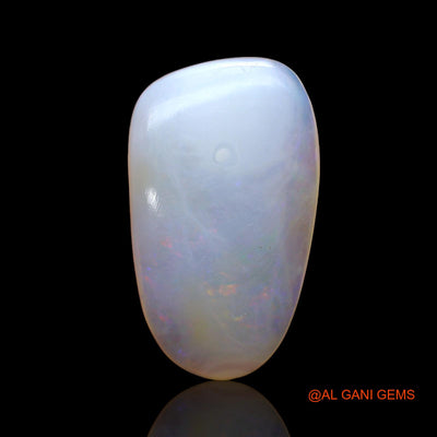 Natural Fire Opal Gemstone 4.00 Cts Loose Fancy Cabochon From Australia 20x12x3 mm AB-820
