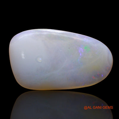 Natural Fire Opal Gemstone 4.00 Cts Loose Fancy Cabochon From Australia 20x12x3 mm AB-820