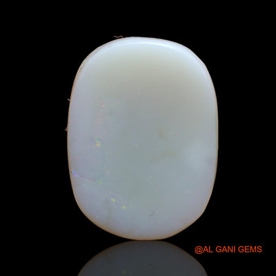 Natural Fire Opal Gemstone 8.00 Cts Loose Oval Cabochon From Australia 18x13x4 mm AB-821