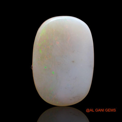 Natural Fire Opal Gemstone 5.00 Cts Loose Oval Cabochon From Australia 19x13x2 mm AB-823
