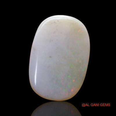 Natural Fire Opal Gemstone 5.00 Cts Loose Oval Cabochon From Australia 19x13x2 mm AB-823