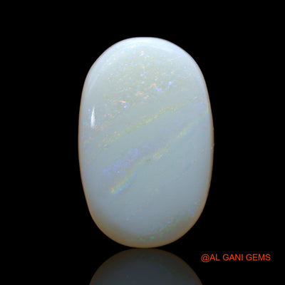 10.00 Cts Natural Australian Fire Opal Loose Gemstone Oval Cabochon 18x12x6 mm AB-826