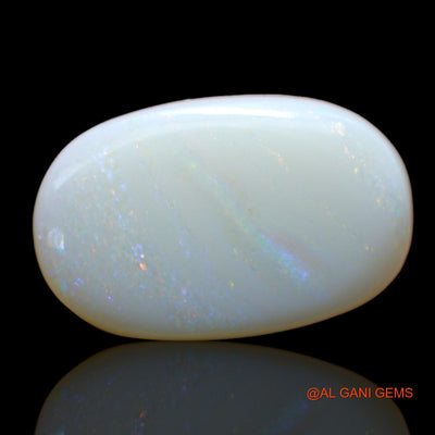 10.00 Cts Natural Australian Fire Opal Loose Gemstone Oval Cabochon 18x12x6 mm AB-826