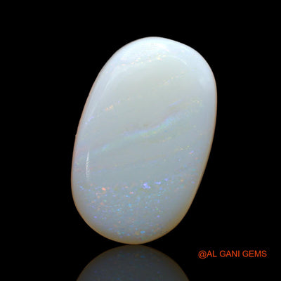 10.00 Cts Natural Australian Fire Opal Loose Gemstone Oval Cabochon 18x12x6 mm AB-826