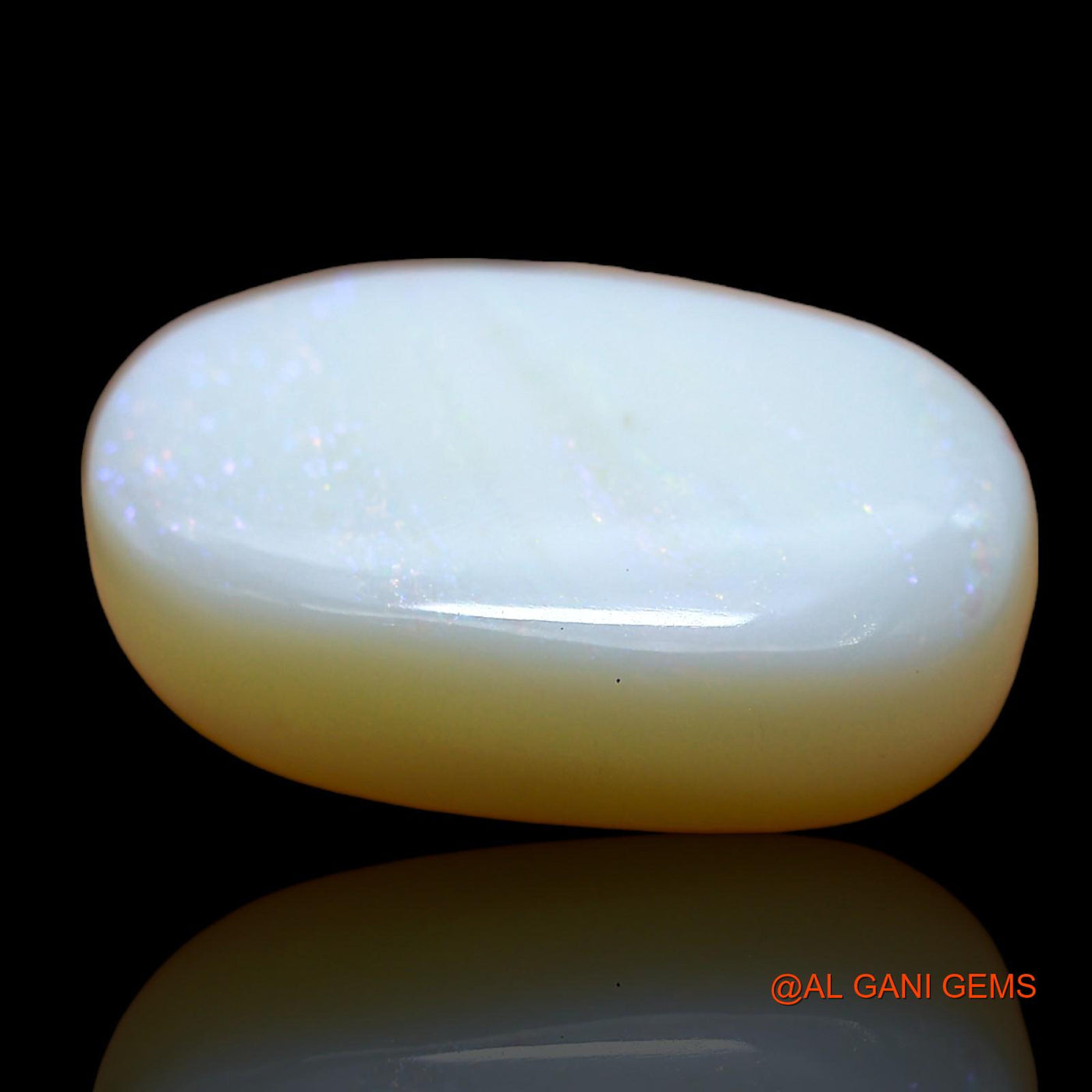 10.00 Cts Natural Australian Fire Opal Loose Gemstone Oval Cabochon 18x12x6 mm AB-826