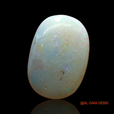 Natural Fire Opal Gemstone 5.00 Cts Loose Oval Cabochon From Australia 17x12x3 mm AB-830