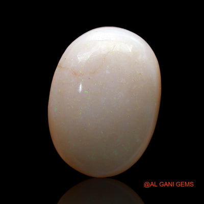 7.00 Cts Natural Australian Fire Opal Loose Gemstone Oval Cabochon 18x13x4 mm AB-831