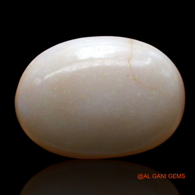 7.00 Cts Natural Australian Fire Opal Loose Gemstone Oval Cabochon 18x13x4 mm AB-831