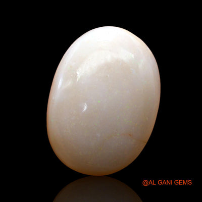 7.00 Cts Natural Australian Fire Opal Loose Gemstone Oval Cabochon 18x13x4 mm AB-831