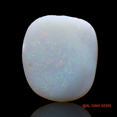 Natural Untreated Fire Opal Loose Gemstone Fancy Cabochon From Australia 3.00 Cts 15x13x2 mm AB-836