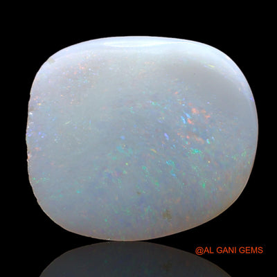 Natural Untreated Fire Opal Loose Gemstone Fancy Cabochon From Australia 3.00 Cts 15x13x2 mm AB-836