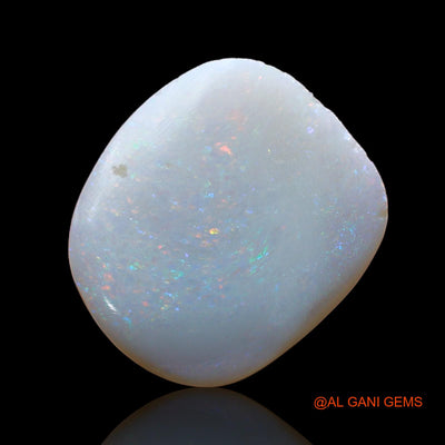 Natural Untreated Fire Opal Loose Gemstone Fancy Cabochon From Australia 3.00 Cts 15x13x2 mm AB-836
