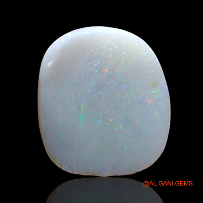 Natural Untreated Fire Opal Loose Gemstone Fancy Cabochon From Australia 3.00 Cts 15x13x2 mm AB-836