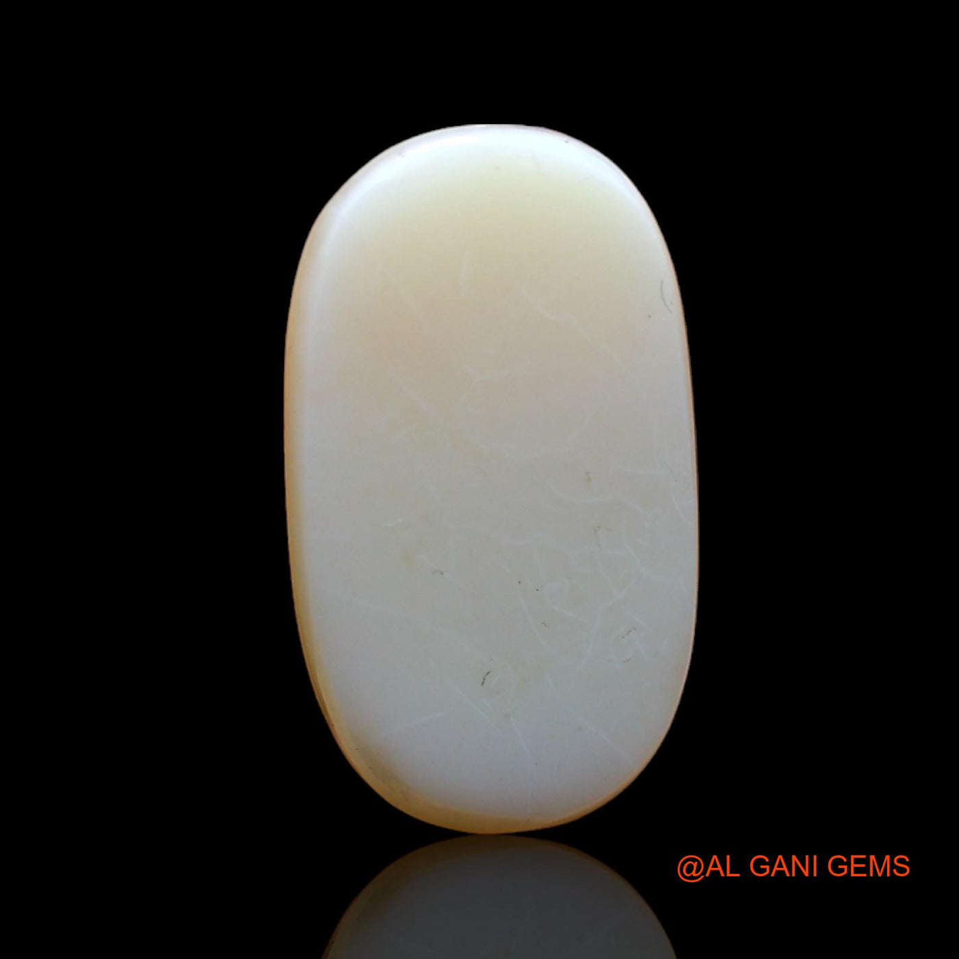 6.00 Cts Unheated Australian Fire Opal Loose Gemstone Oval Cabochon Natural 18x10x4 mm AB-837