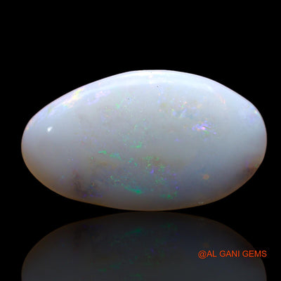 4.00 Cts Natural Australian Fire Opal Loose Gemstone Oval Cabochon 19x11x3 mm AB-838
