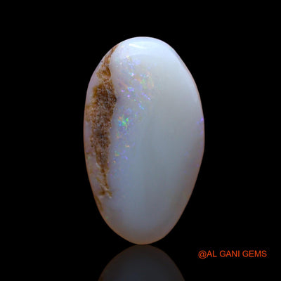 4.00 Cts Natural Australian Fire Opal Loose Gemstone Oval Cabochon 19x11x3 mm AB-838