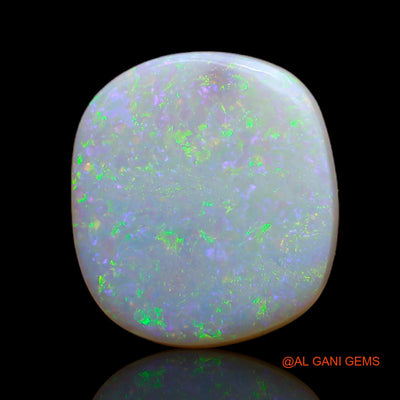 5.00 Cts Natural Australian Fire Opal Loose Gemstone Oval Cabochon 15x14x3 mm AB-83