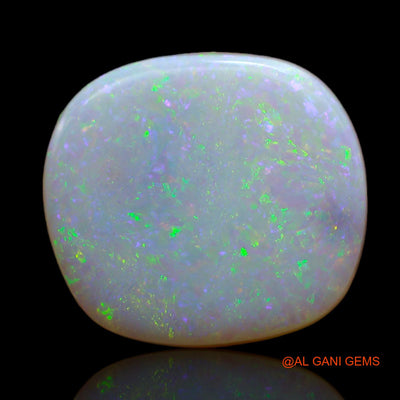 5.00 Cts Natural Australian Fire Opal Loose Gemstone Oval Cabochon 15x14x3 mm AB-83