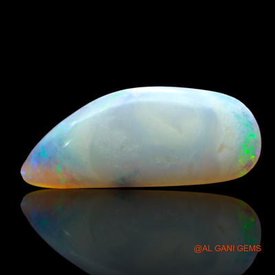 3.00 Cts Natural Australian Fire Opal Loose Gemstone Fancy Cabochon 21x8x2 mm AB-840