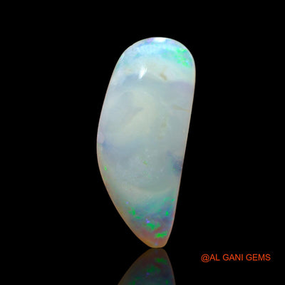 3.00 Cts Natural Australian Fire Opal Loose Gemstone Fancy Cabochon 21x8x2 mm AB-840