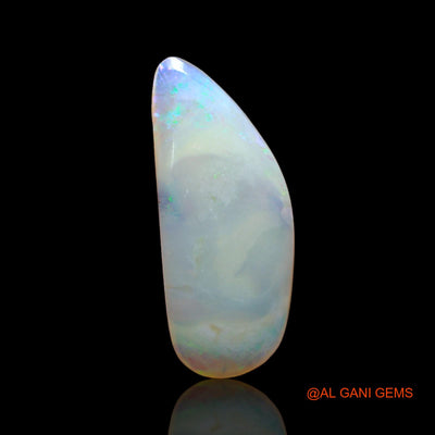 3.00 Cts Natural Australian Fire Opal Loose Gemstone Fancy Cabochon 21x8x2 mm AB-840