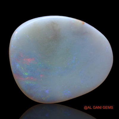 4.00 Cts Natural Australian Fire Opal Fancy Cabochon Loose Gemstone For Jewelry 17x15x2 mm AB-841