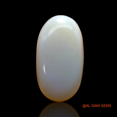 6.00 Cts Natural Australian Fire Opal Loose Gemstone Oval Cabochon 18x10x5 mm AB-843