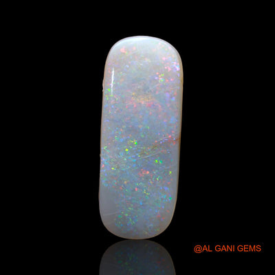 Natural Untreated Fire Opal Loose Gemstone Fancy Cabochon From Australia 4.00 Cts 21x8x2 mm AB-844