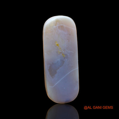 Natural Untreated Fire Opal Loose Gemstone Fancy Cabochon From Australia 4.00 Cts 21x8x2 mm AB-844