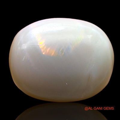 10.00 Cts Natural Australian Fire Opal Loose Gemstone Oval Cabochon 16x12x7 mm AB-847