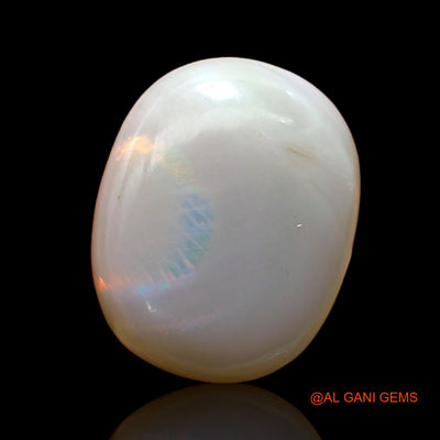 10.00 Cts Natural Australian Fire Opal Loose Gemstone Oval Cabochon 16x12x7 mm AB-847