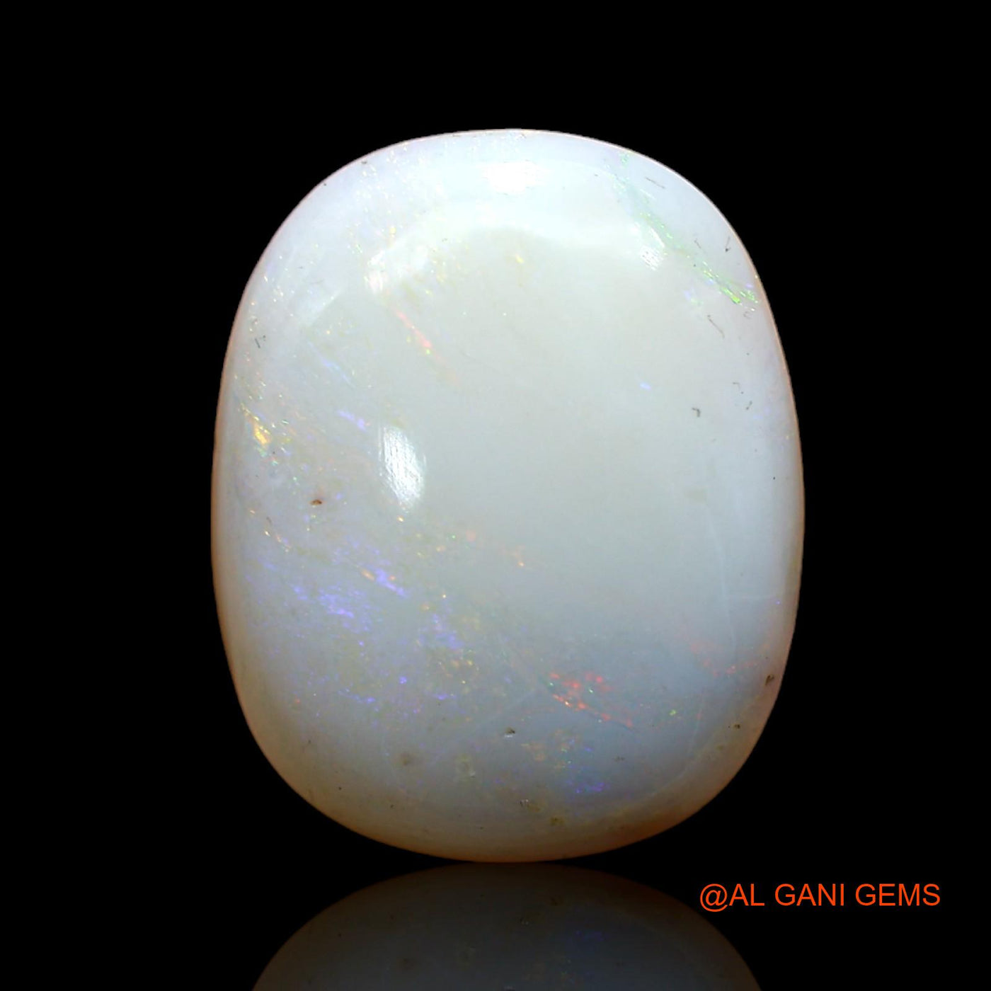 5.00 Cts Natural Australian Fire Opal Oval Cabochon Loose Gemstone For Jewelry 16x13x4 mm AB-849