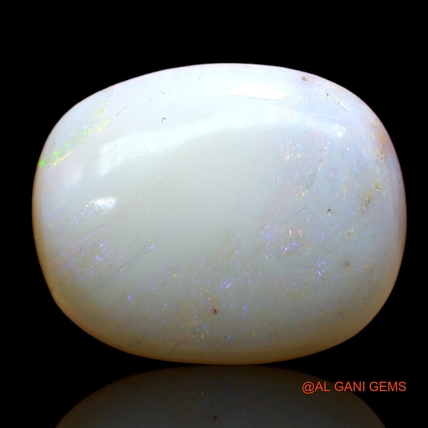 5.00 Cts Natural Australian Fire Opal Oval Cabochon Loose Gemstone For Jewelry 16x13x4 mm AB-849