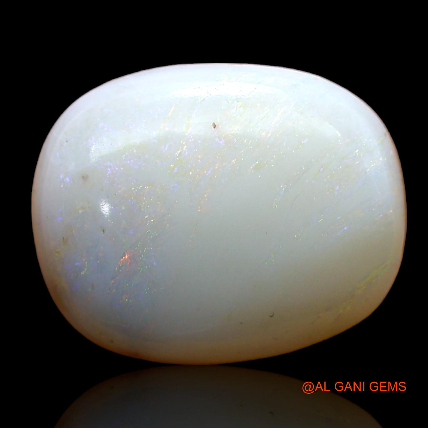 5.00 Cts Natural Australian Fire Opal Oval Cabochon Loose Gemstone For Jewelry 16x13x4 mm AB-849