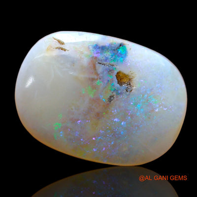 5.00 Cts Natural Australian Fire Opal Oval Cabochon Loose Gemstone For Jewelry 16x11x4 mm AB-850