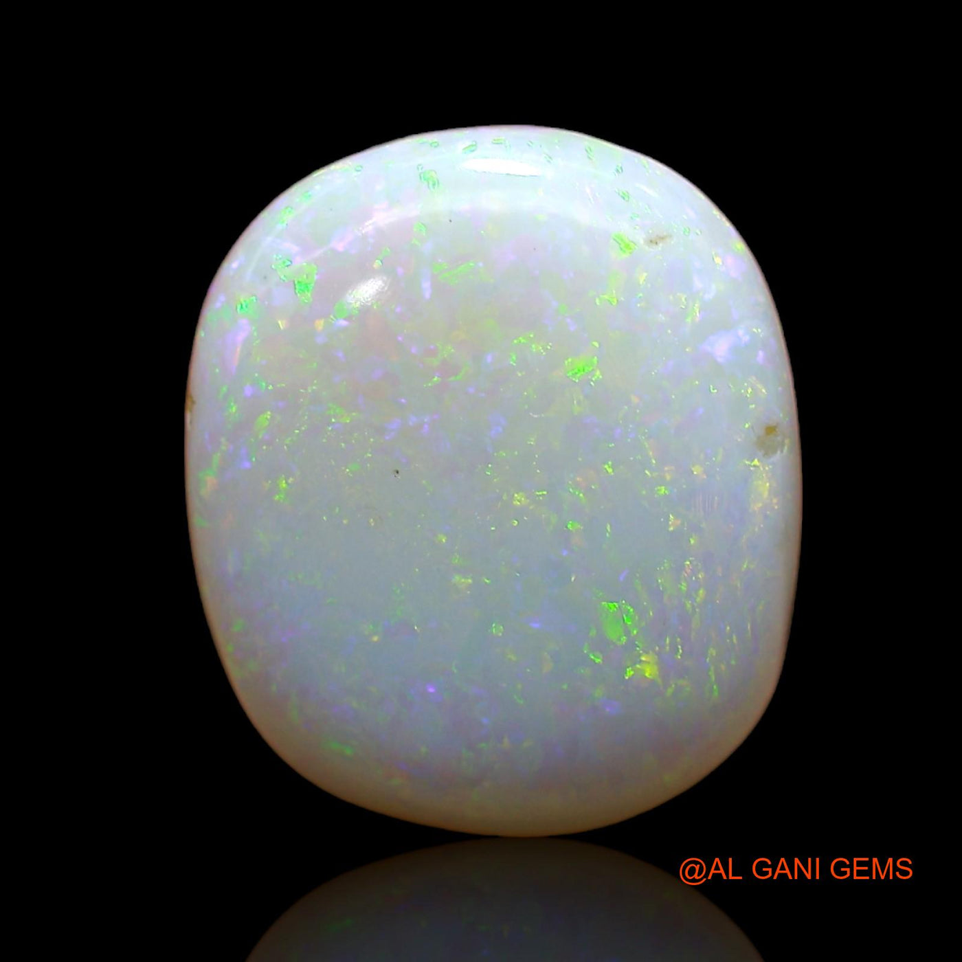 6.00 Cts Natural Australian Fire Opal Loose Gemstone Oval Cabochon 14x12x4 mm AB-853