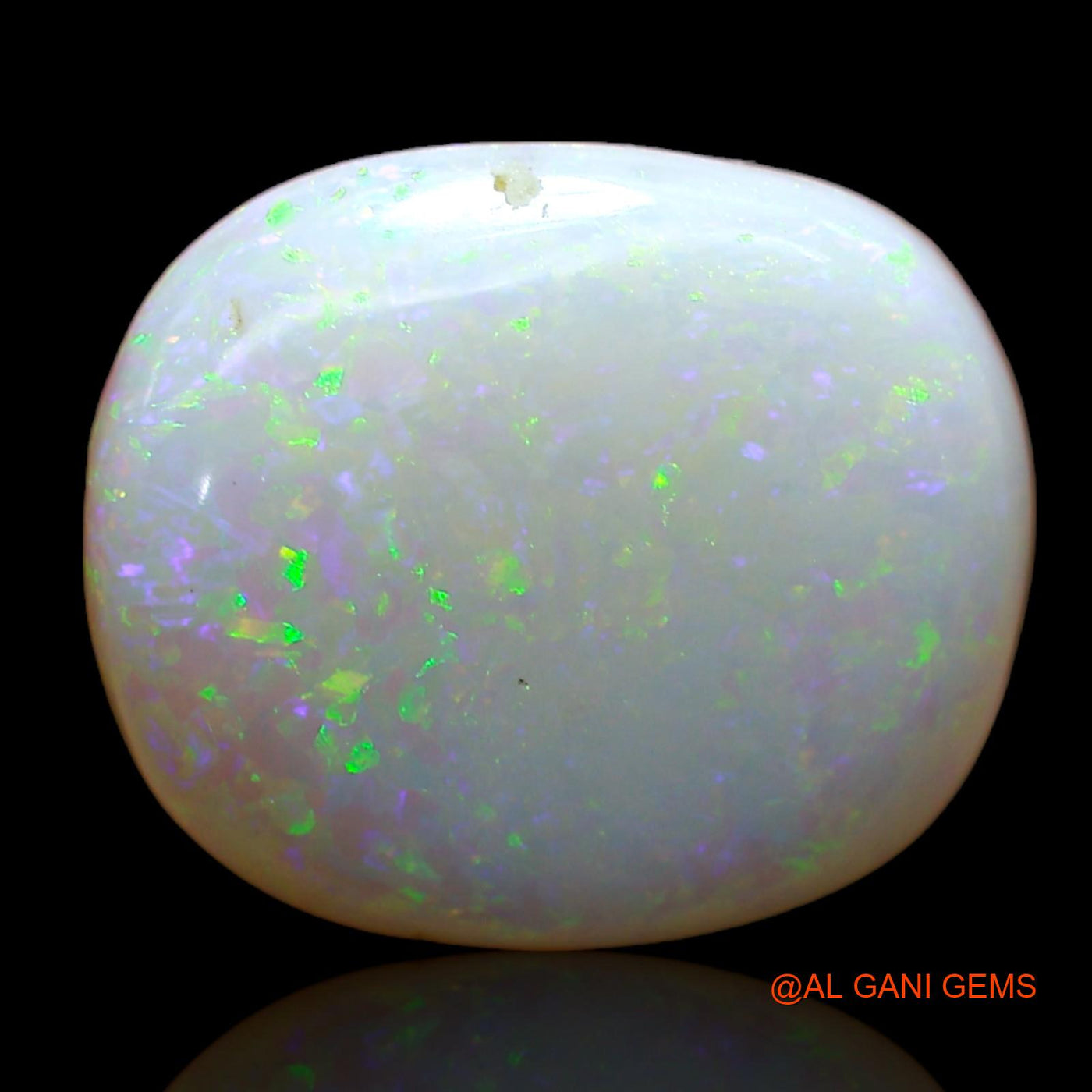 6.00 Cts Natural Australian Fire Opal Loose Gemstone Oval Cabochon 14x12x4 mm AB-853