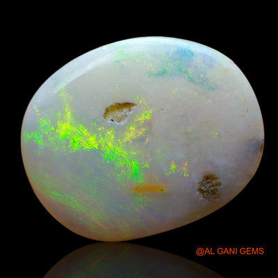 5.00 Cts Natural Australian Fire Opal Fancy Cabochon Loose Gemstone For Jewelry 16x12x4 mm AB-856