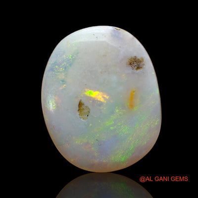5.00 Cts Natural Australian Fire Opal Fancy Cabochon Loose Gemstone For Jewelry 16x12x4 mm AB-856