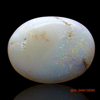 3.00 Cts Natural Australian Fire Opal Loose Gemstone Oval Cabochon 16x12x3 mm AB-858