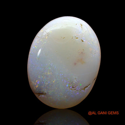 3.00 Cts Natural Australian Fire Opal Loose Gemstone Oval Cabochon 16x12x3 mm AB-858