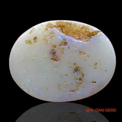 3.00 Cts Natural Australian Fire Opal Loose Gemstone Oval Cabochon 16x12x3 mm AB-858