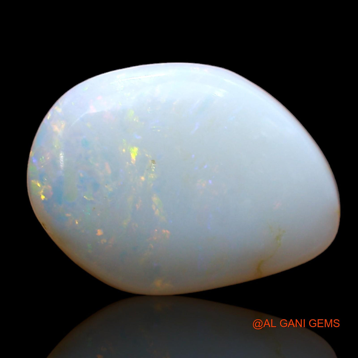 6.00 Cts Natural Australian Fire Opal Fancy Cabochon Loose Gemstone For Jewelry 16x12x4 mm AB-859