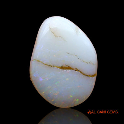 6.00 Cts Natural Australian Fire Opal Fancy Cabochon Loose Gemstone For Jewelry 16x12x4 mm AB-859