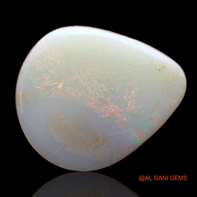 Natural Fire Opal Gemstone 5.00 Cts Loose Pear Cabochon From Australia 15x12x4 mm AB-860